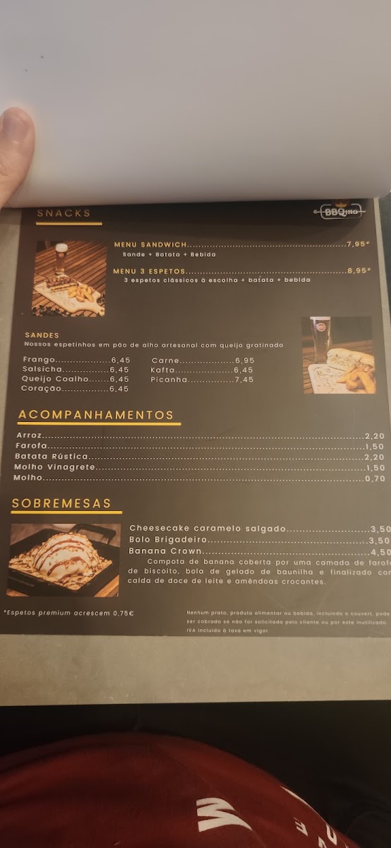 Menu Bbqing Gaia-9