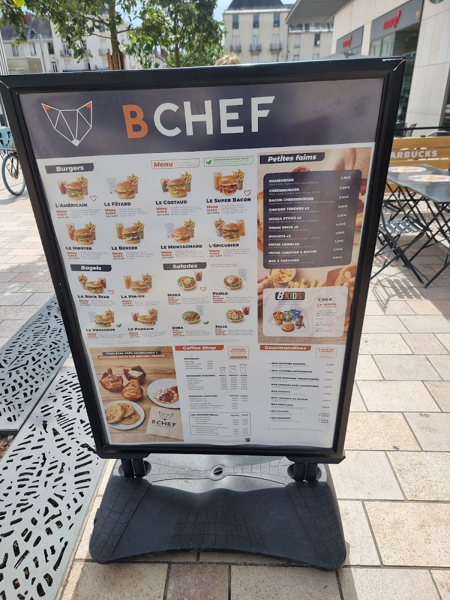 Menu Bchef Burgers - Tours-8