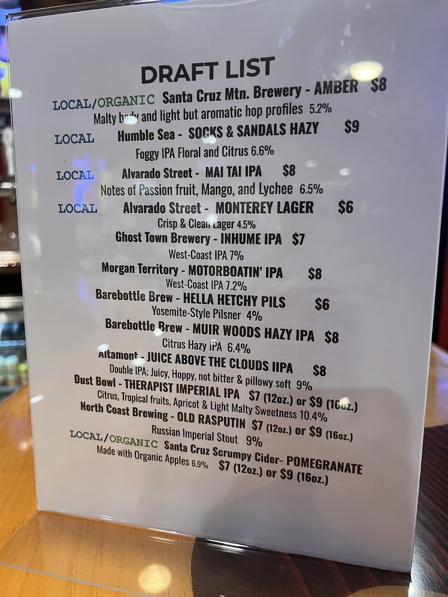 Menu Beach Hut Deli-1