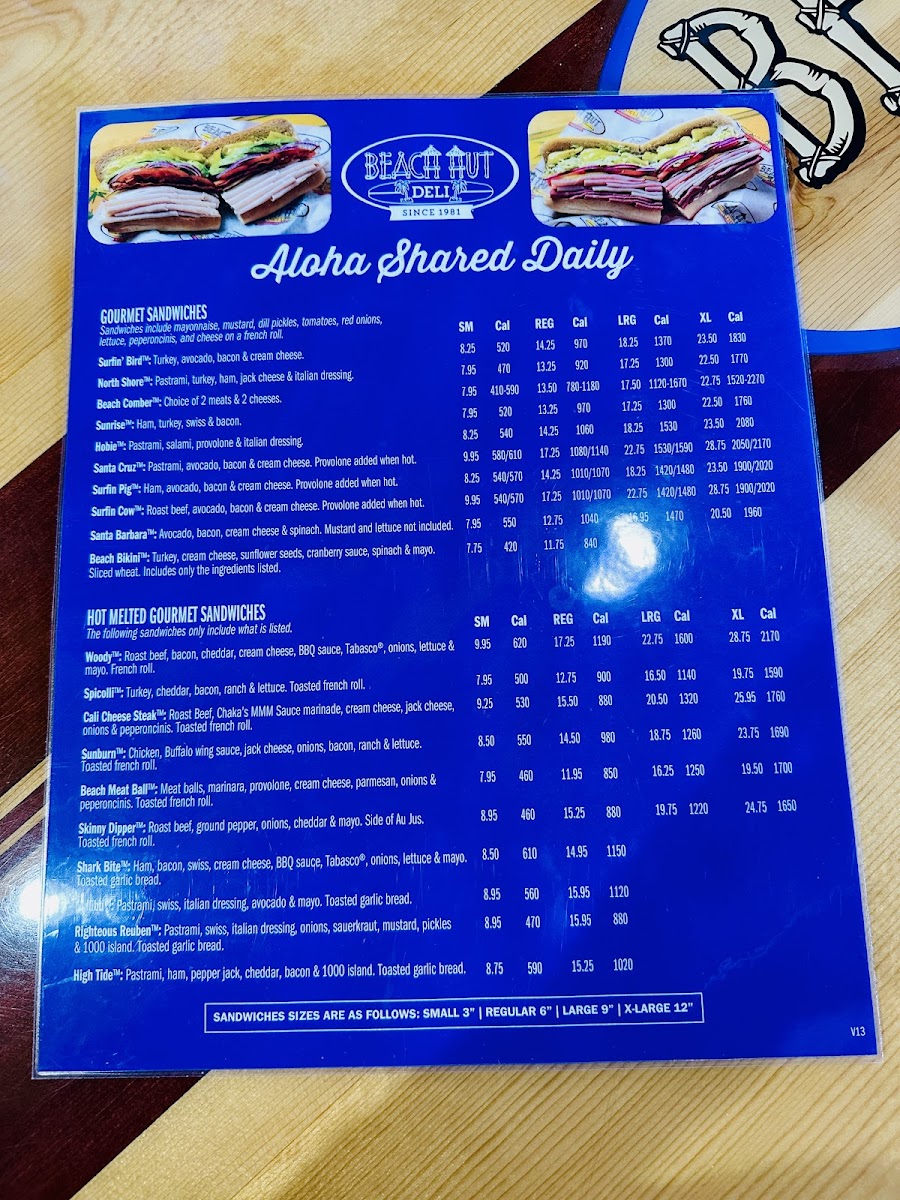 Menu Beach Hut Deli-2