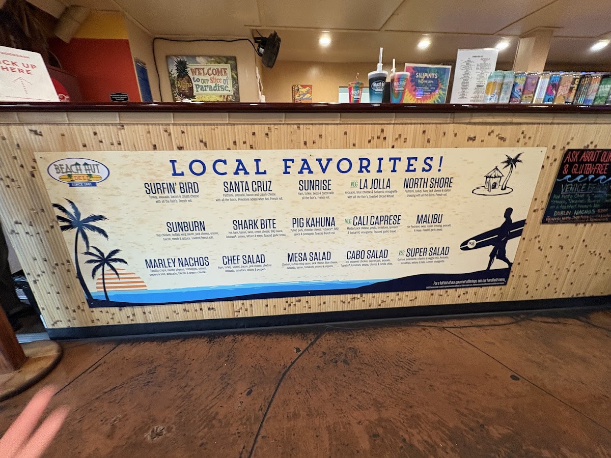 Menu Beach Hut Deli-8