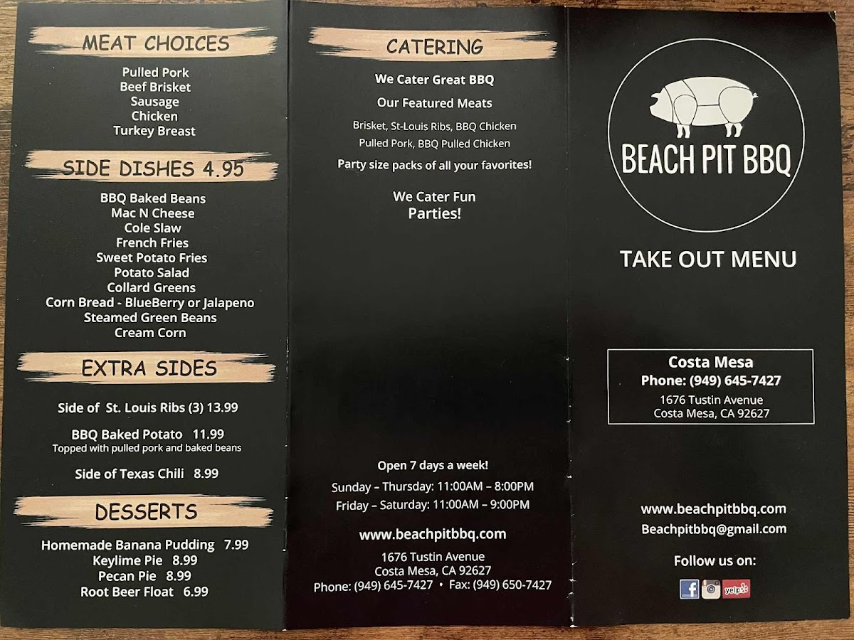 Menu Beach Pit Bbq-1