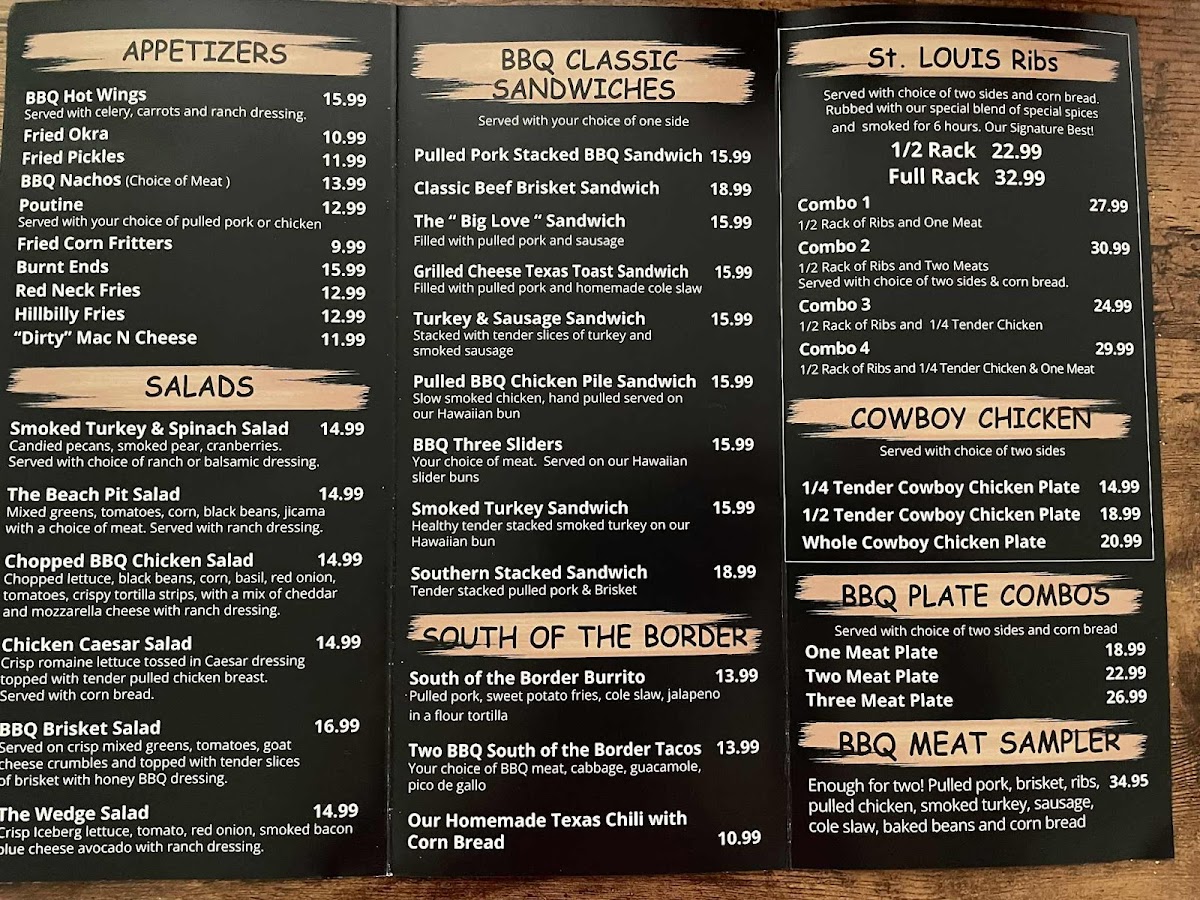 Menu Beach Pit Bbq-2