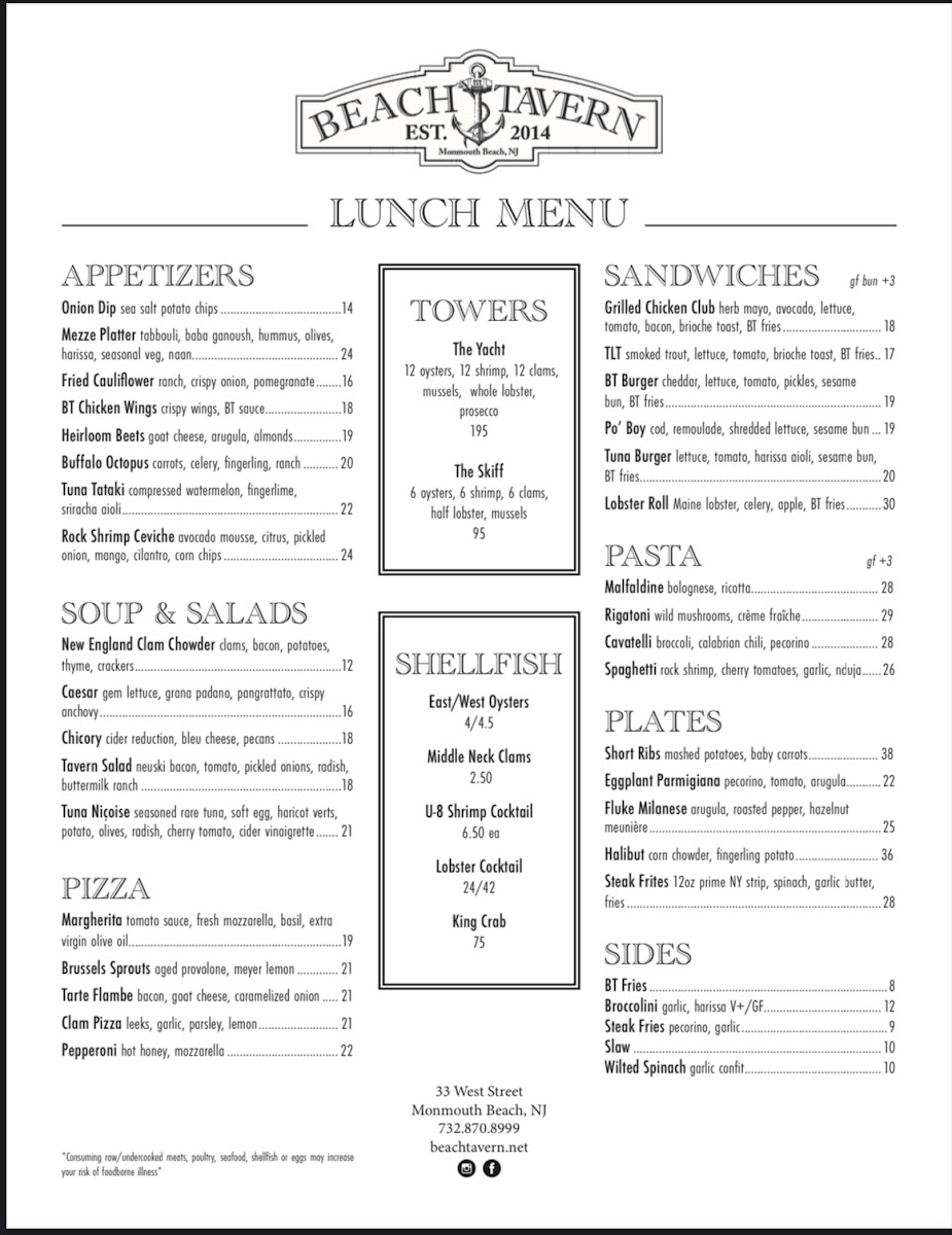 Menu Beach Tavern-10