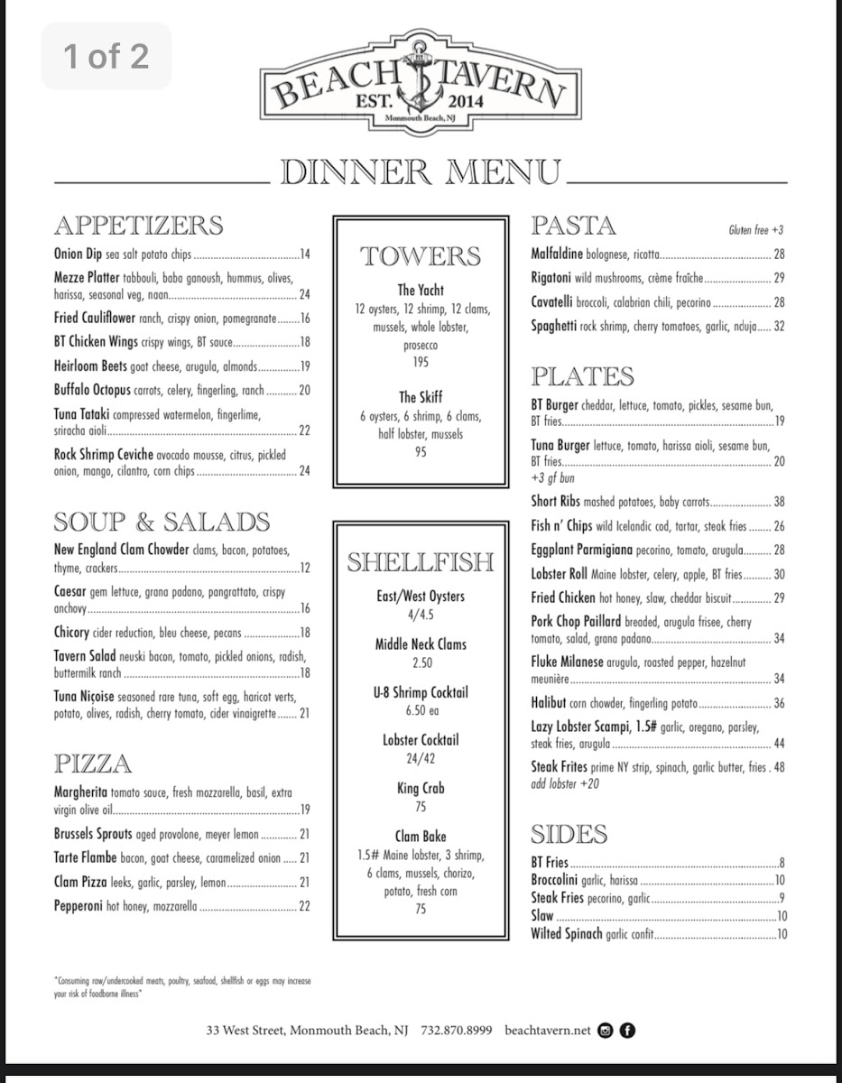 Menu Beach Tavern-3