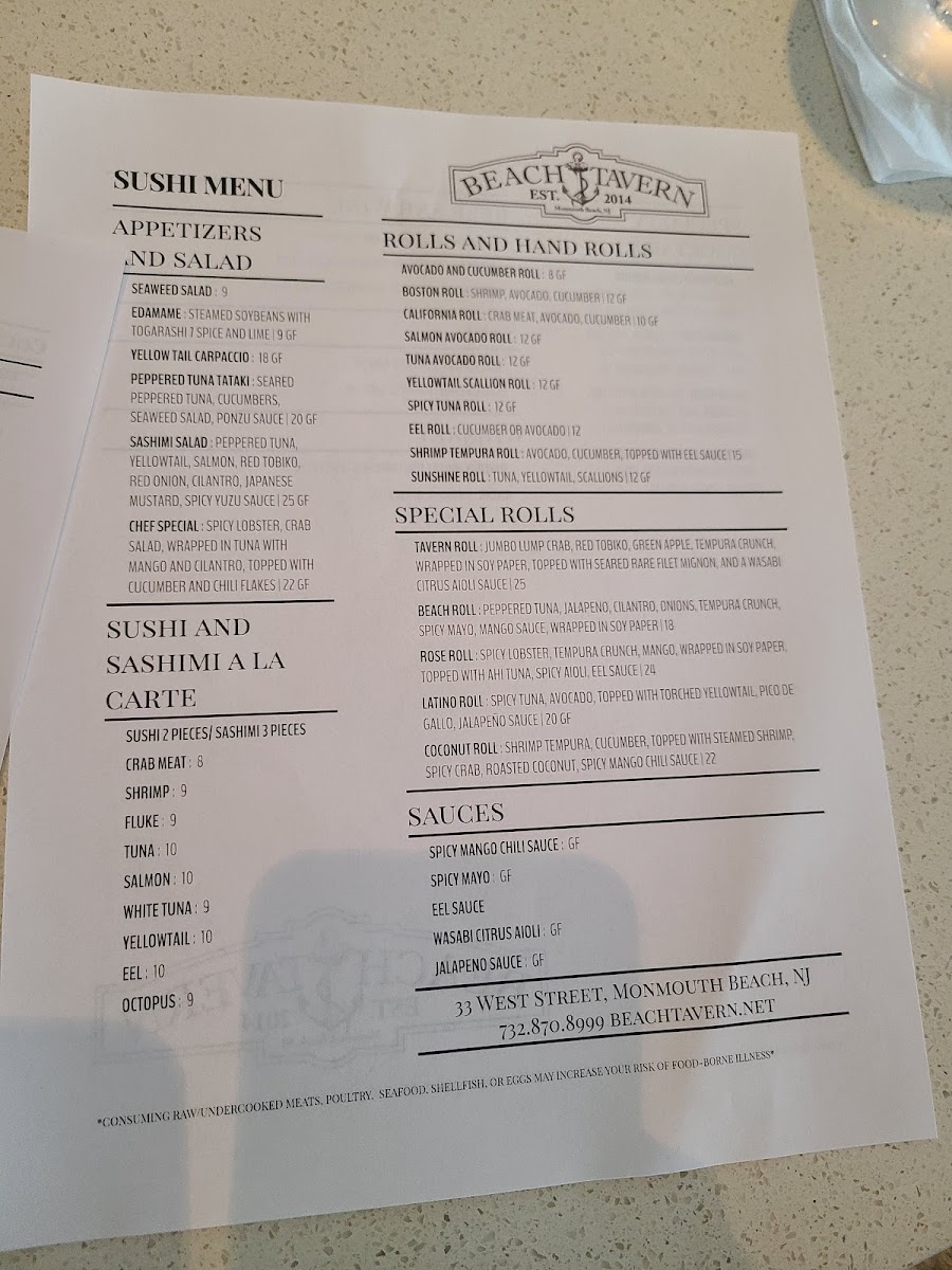 Menu Beach Tavern-5