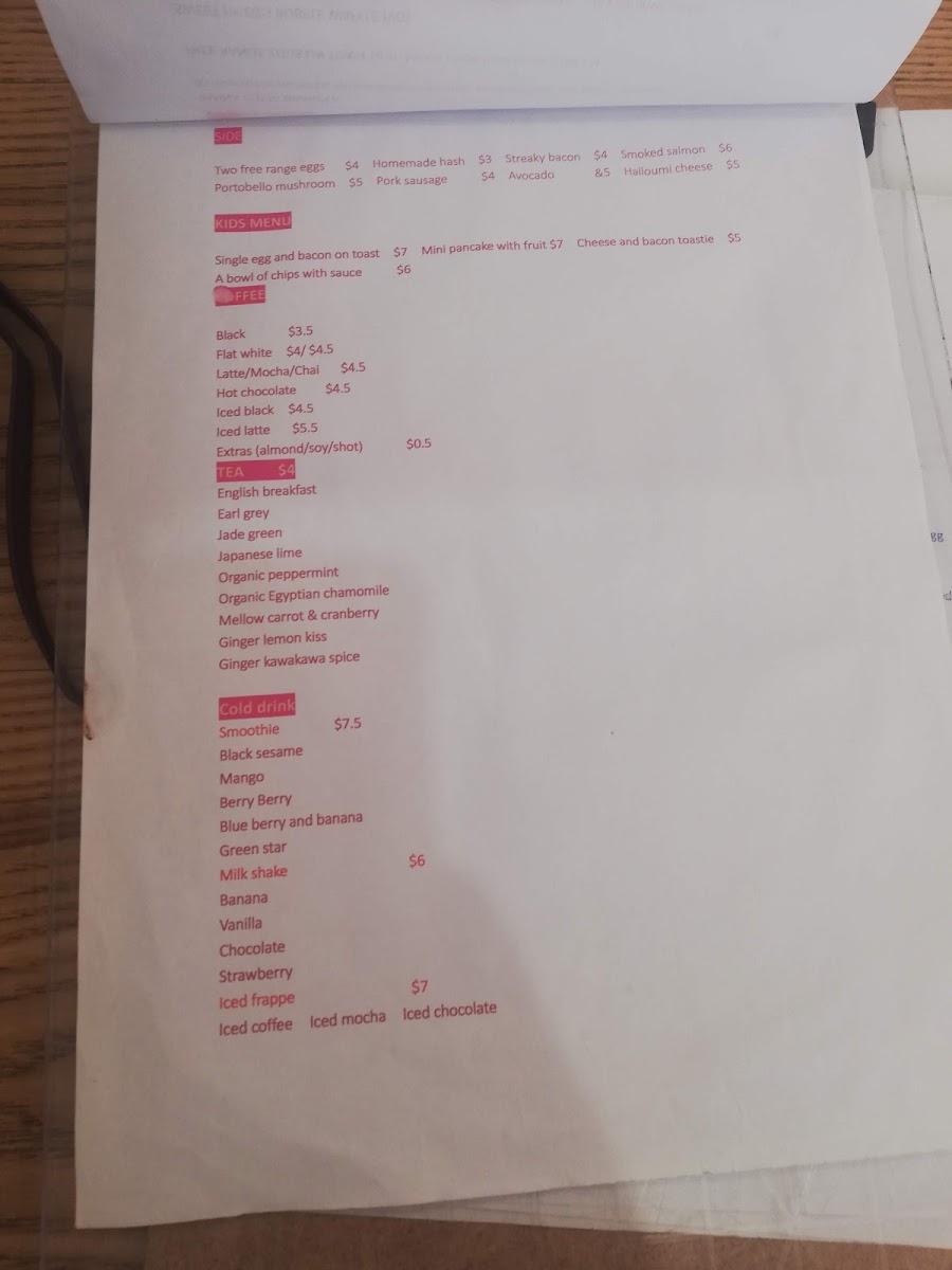 Menu Beam Cafe-10