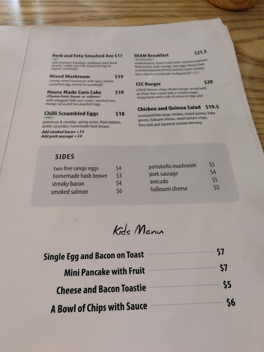 Menu Beam Cafe-4