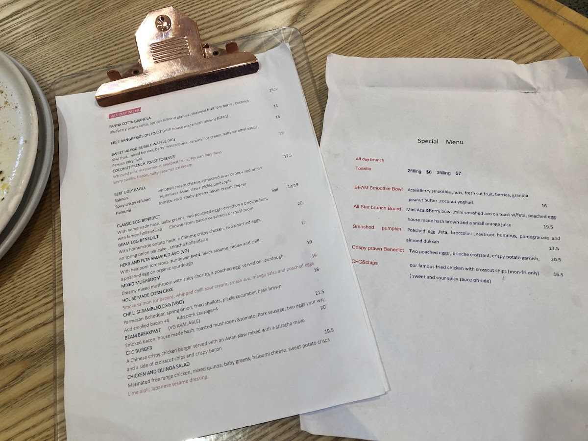 Menu Beam Cafe-5