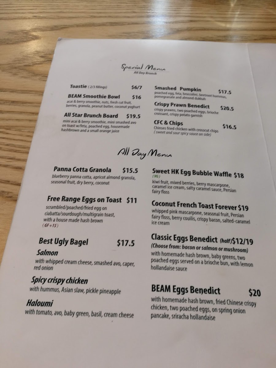 Menu Beam Cafe-7