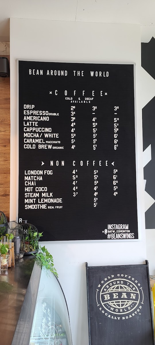 Menu Bean Around The World Coffees-5