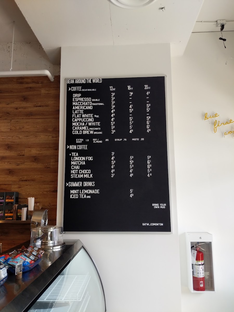 Menu Bean Around The World Coffees-6