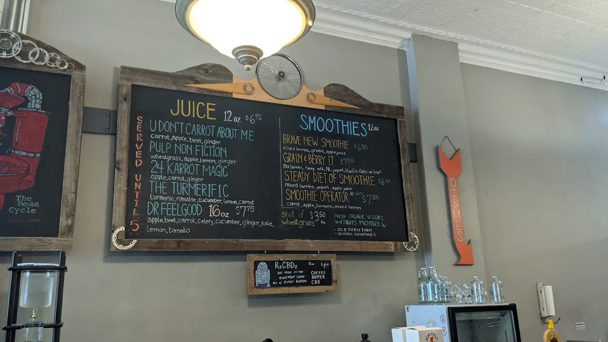 Menu Bean Cycle Roasters-10