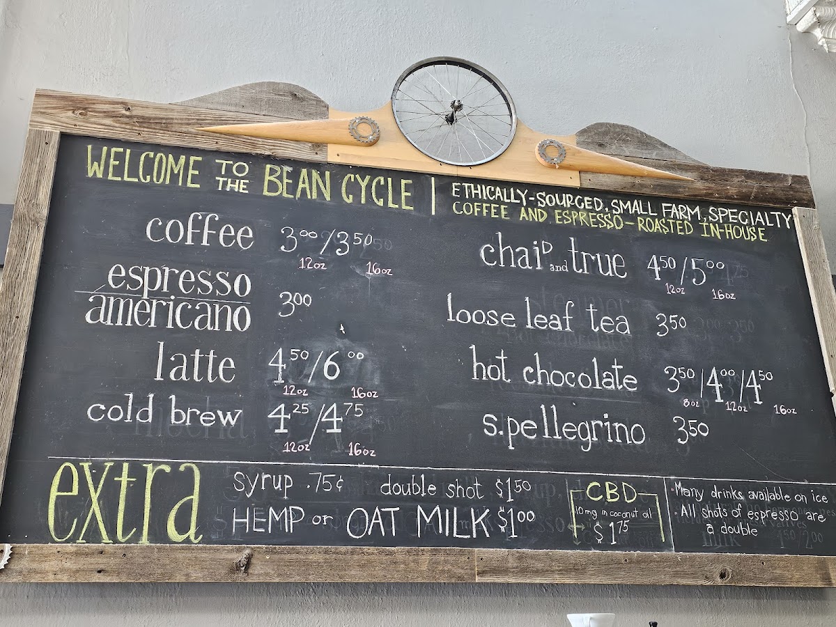 Menu Bean Cycle Roasters-3