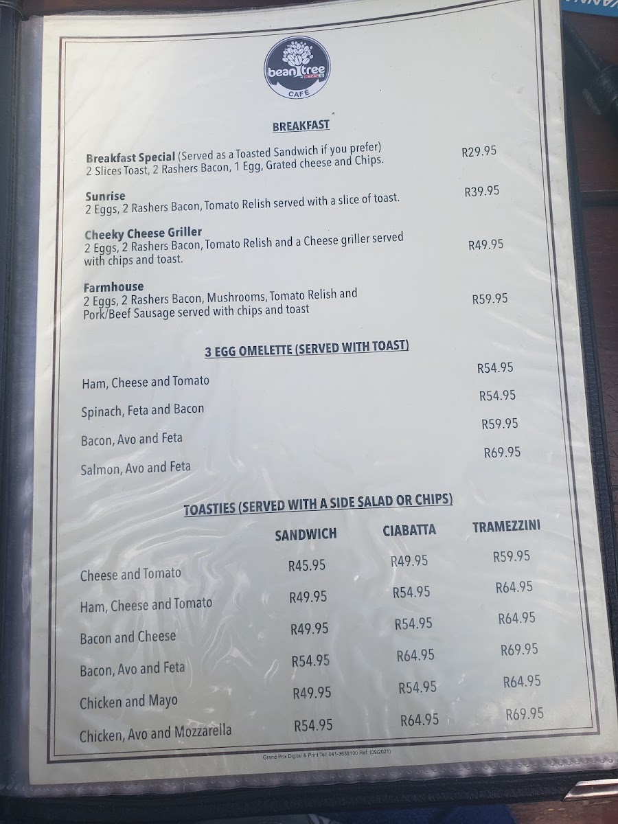 Menu Bean Tree Cafe-4