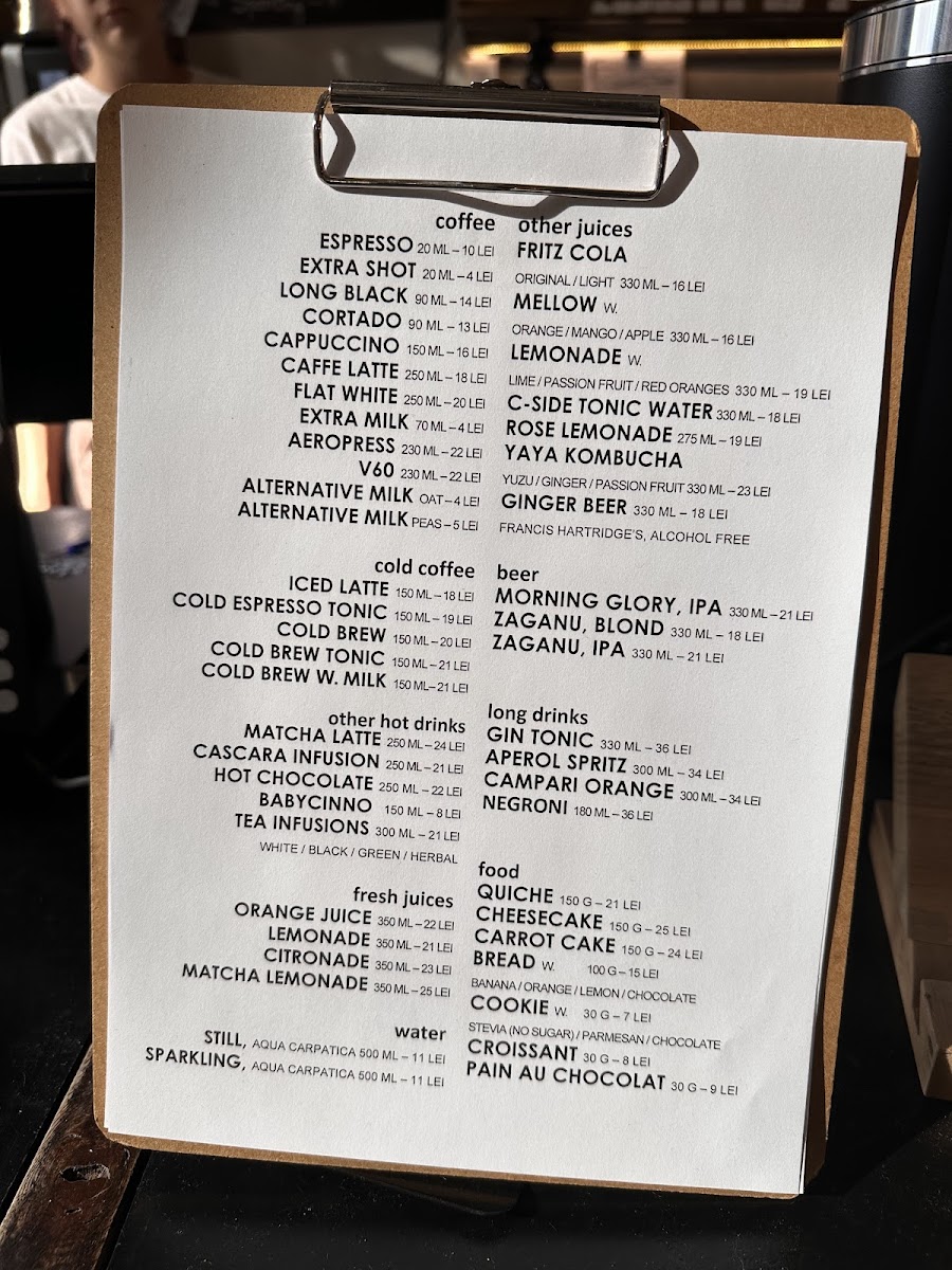 Menu Beans & Dots Specialty Coffee-2