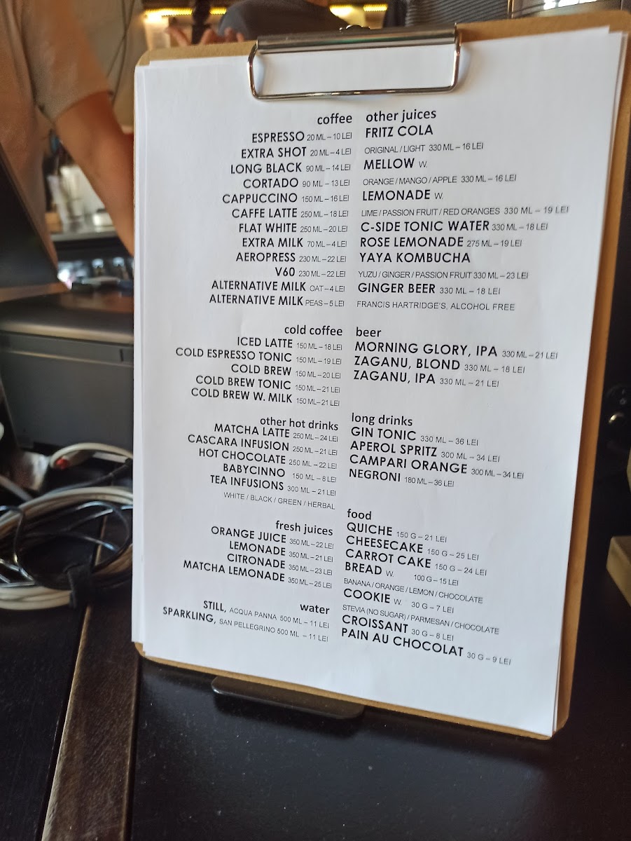 Menu Beans & Dots Specialty Coffee-5