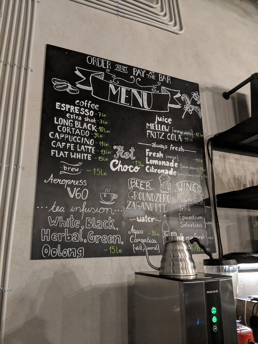 Menu Beans & Dots Specialty Coffee-9