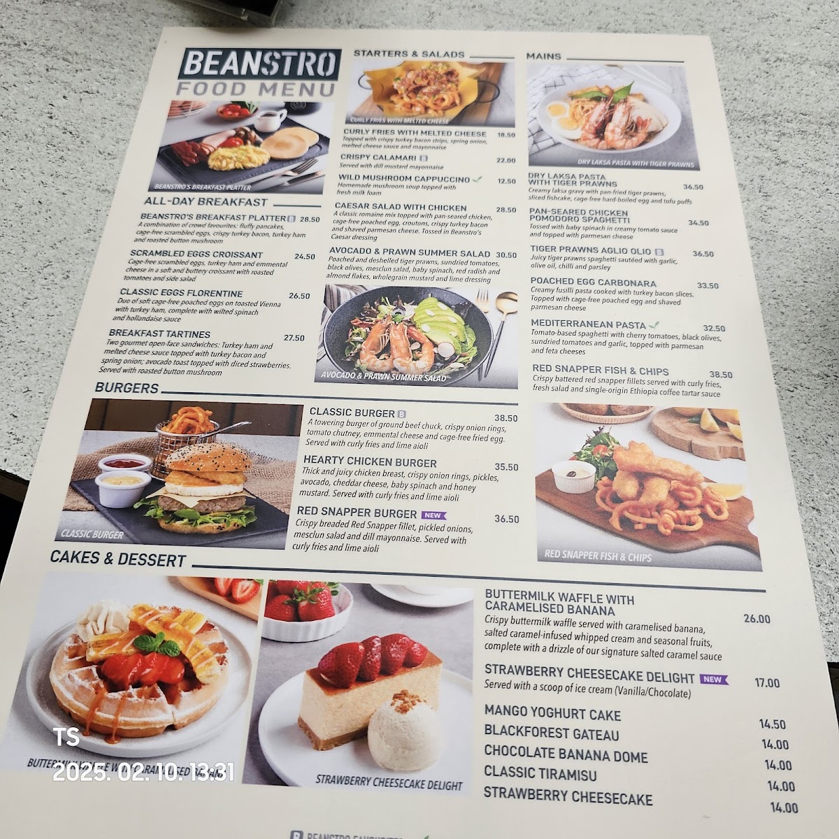 Menu Beanstro-1