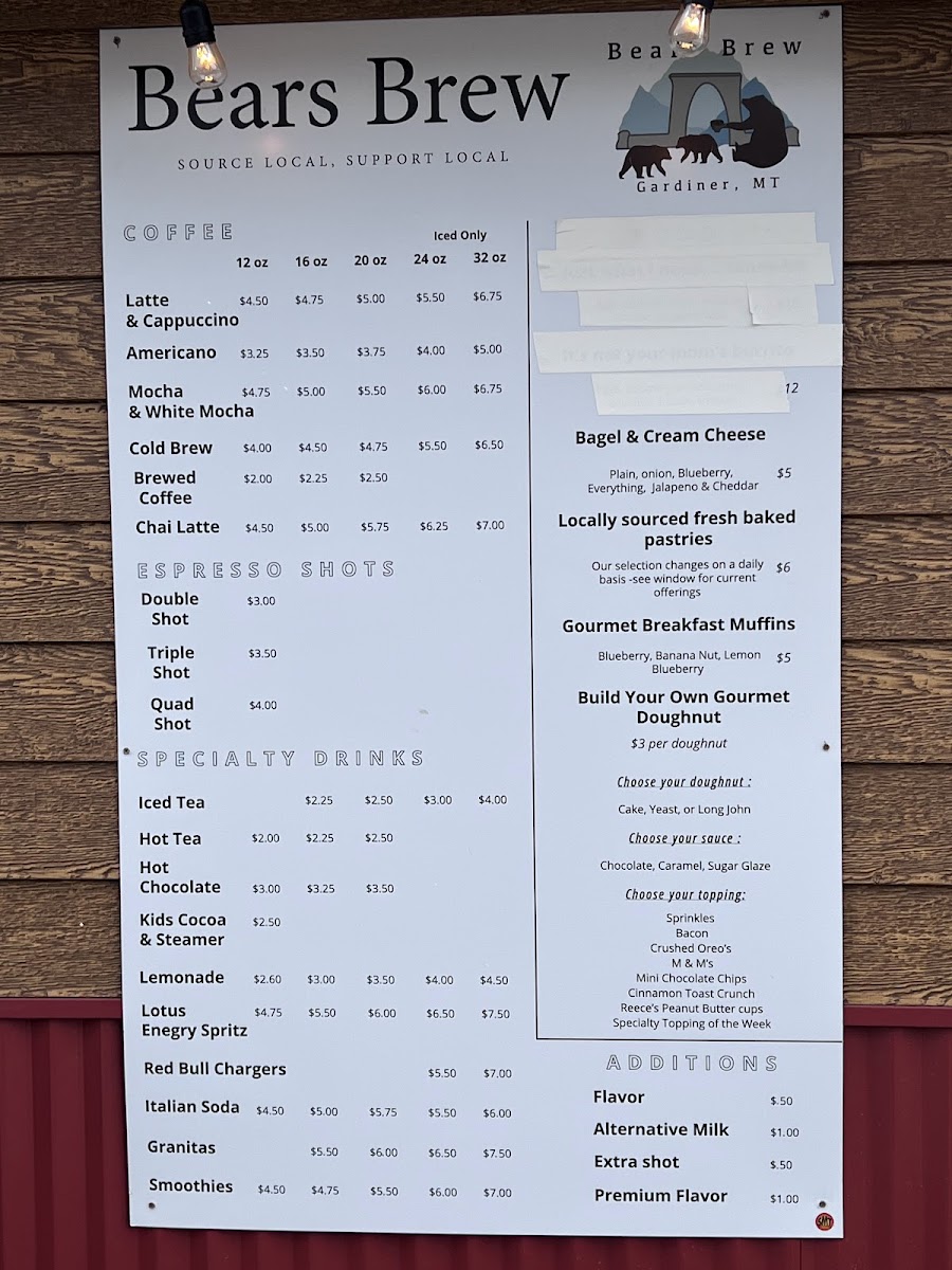 Menu Bears Brew-10