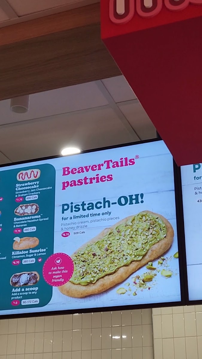 Menu Beavertails - Queues De Castor (Waterloo Boardwalk)-6