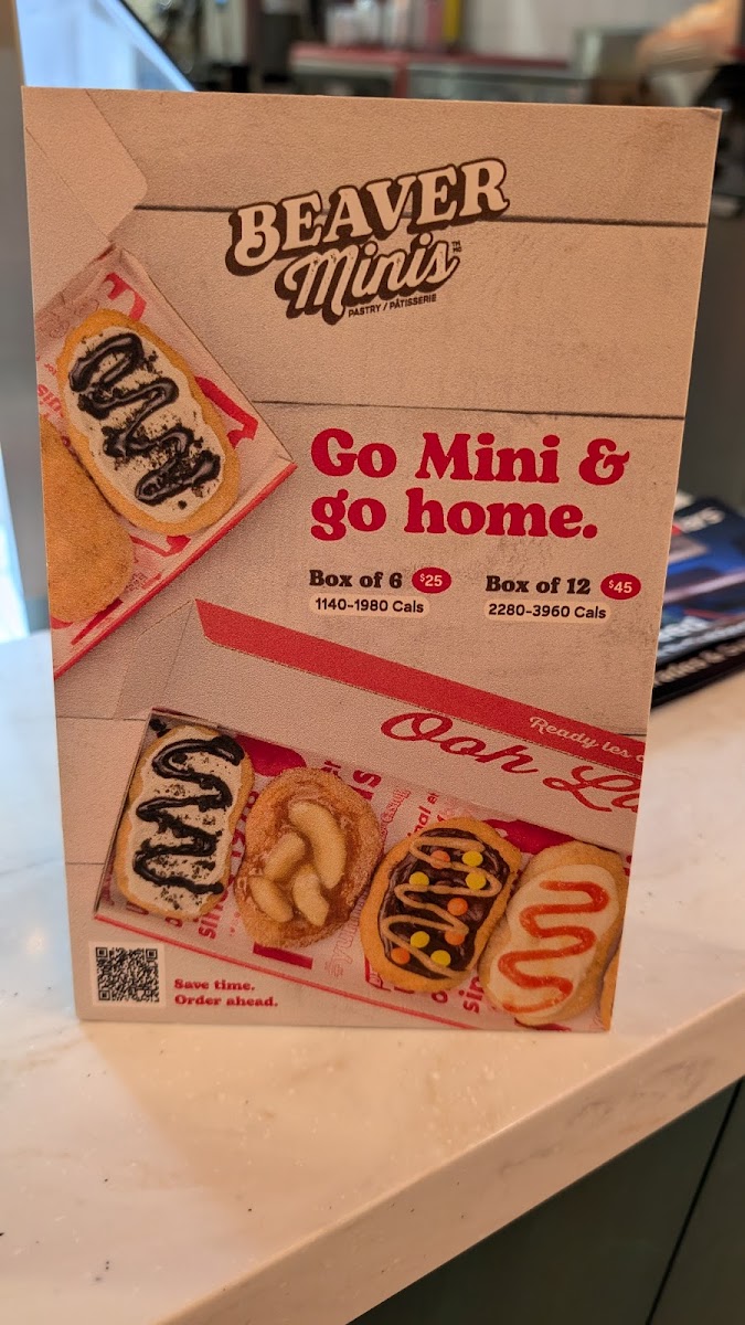 Menu Beavertails - Queues De Castor (Waterloo Boardwalk)-8