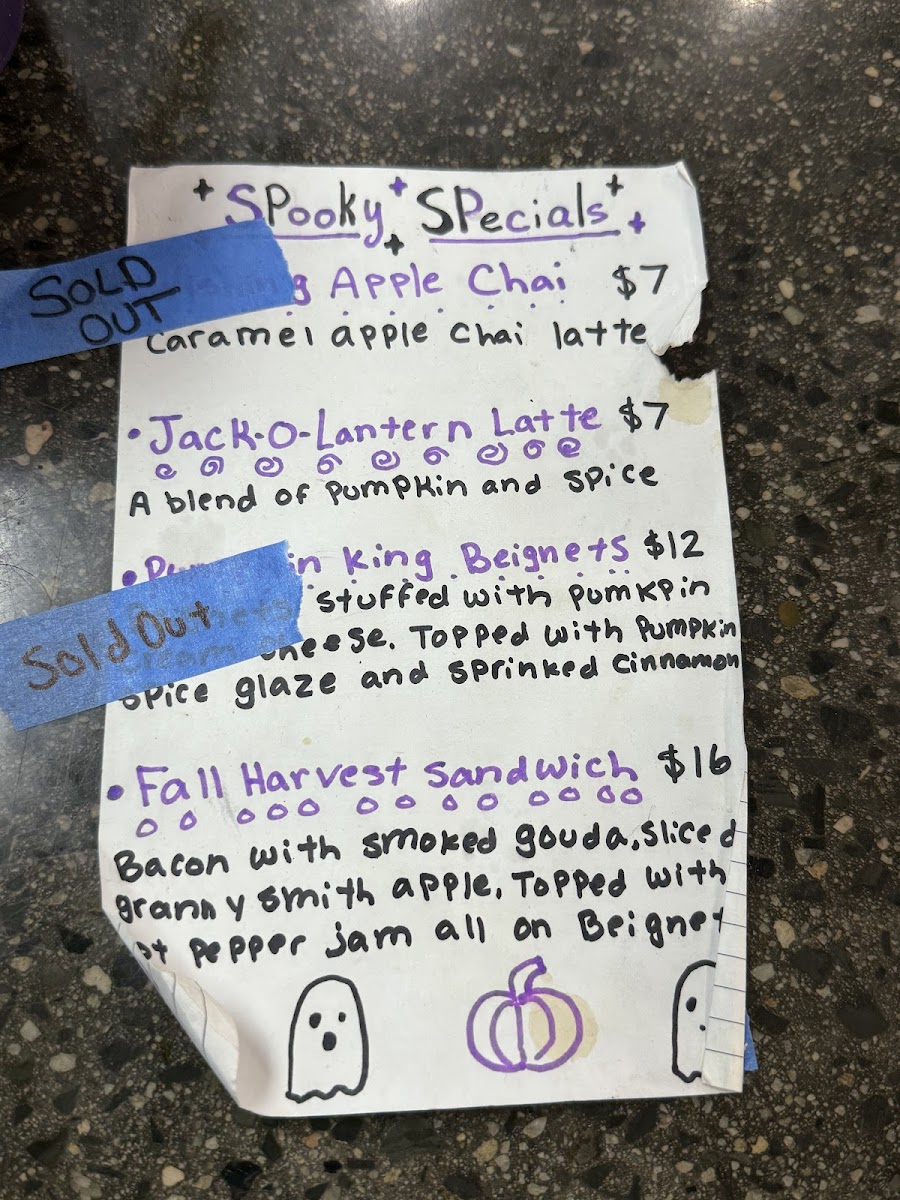 Menu Bebettes: A New Orleans Coffeehouse-2
