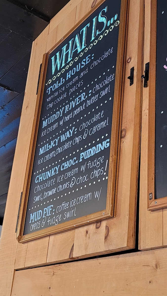 Menu Bedford Farms Ice Cream-2