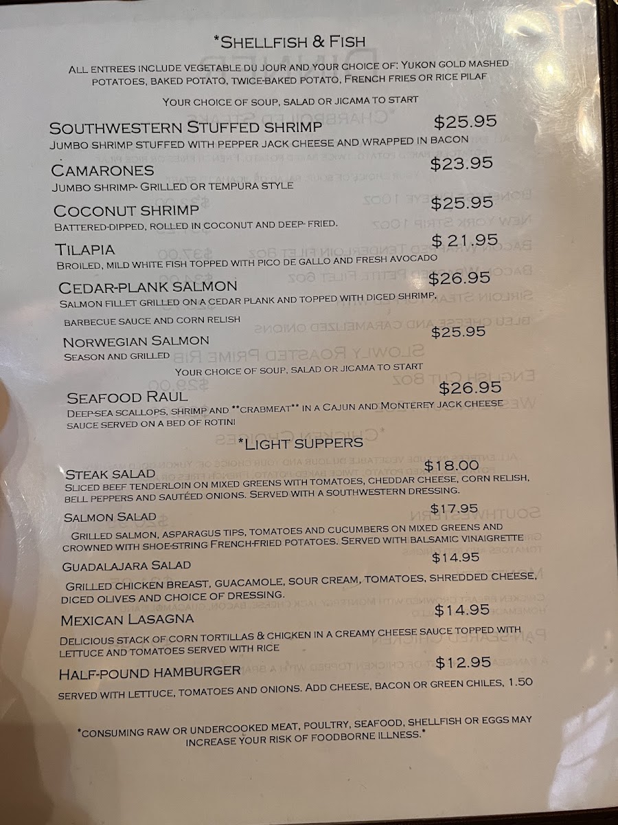 Menu Bedillon`s Restaurant-4