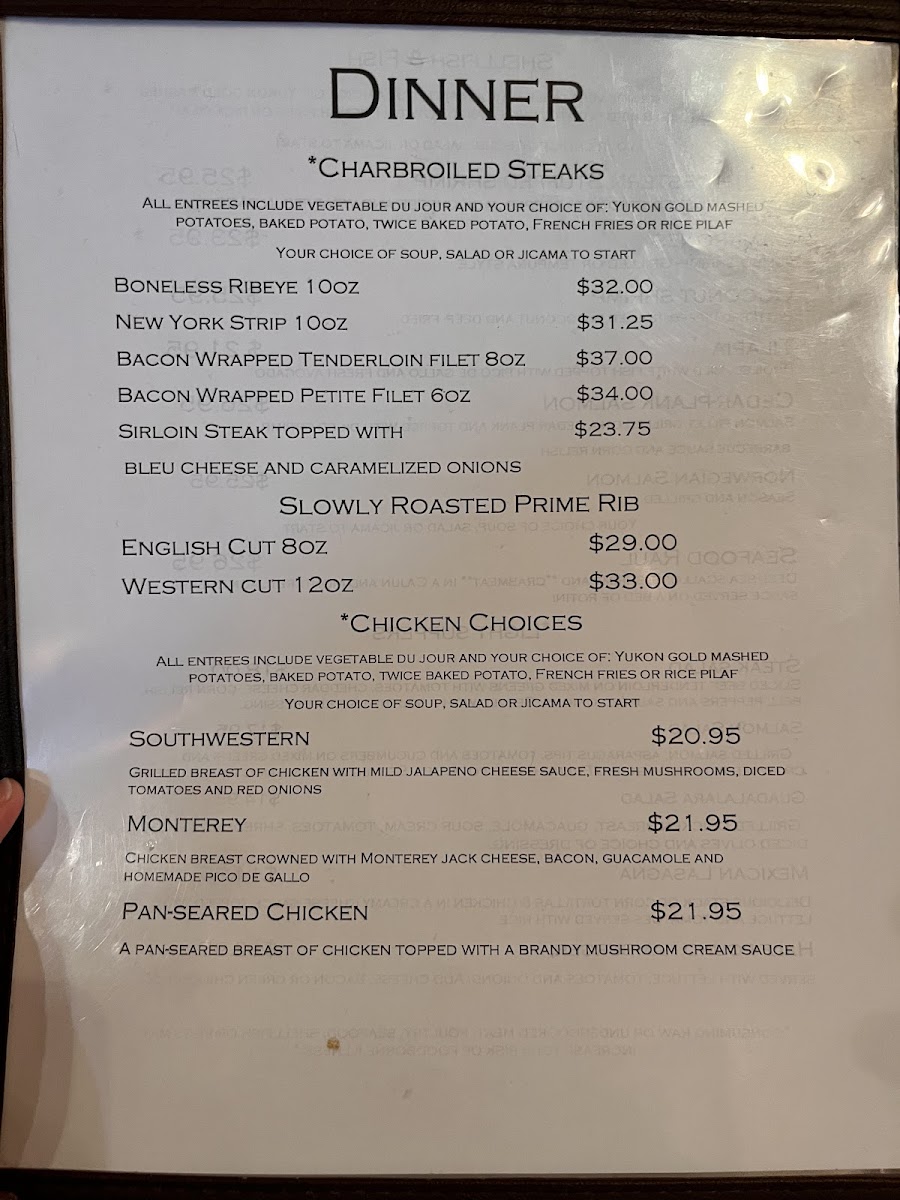 Menu Bedillon`s Restaurant-6