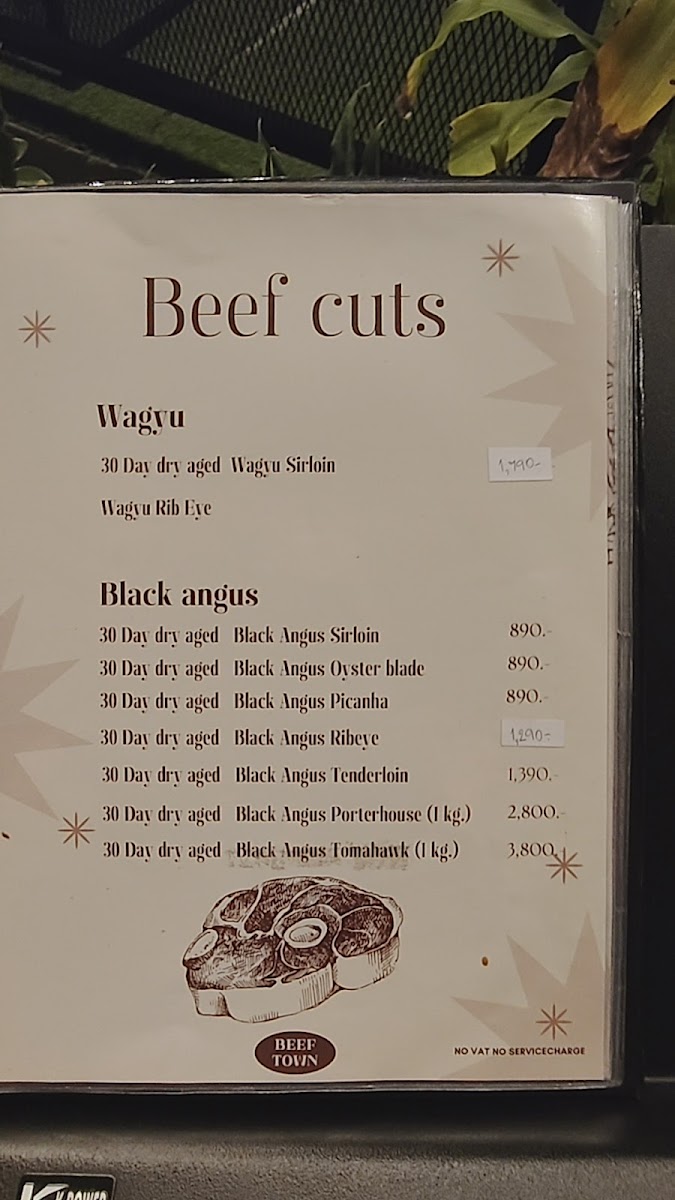 Menu Beef Town Eatery & Grill Hua-Hin-10