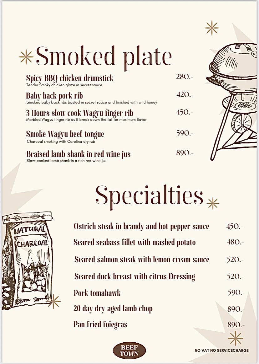 Menu Beef Town Eatery & Grill Hua-Hin-2