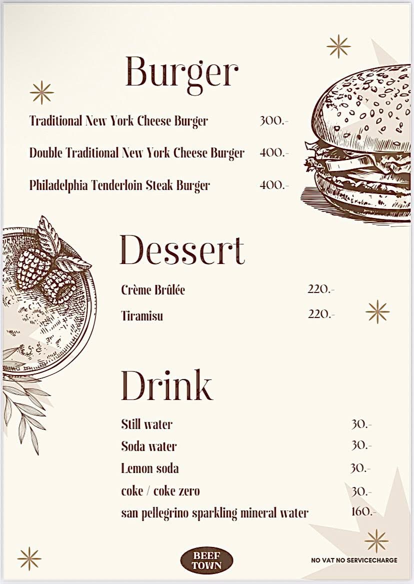 Menu Beef Town Eatery & Grill Hua-Hin-4