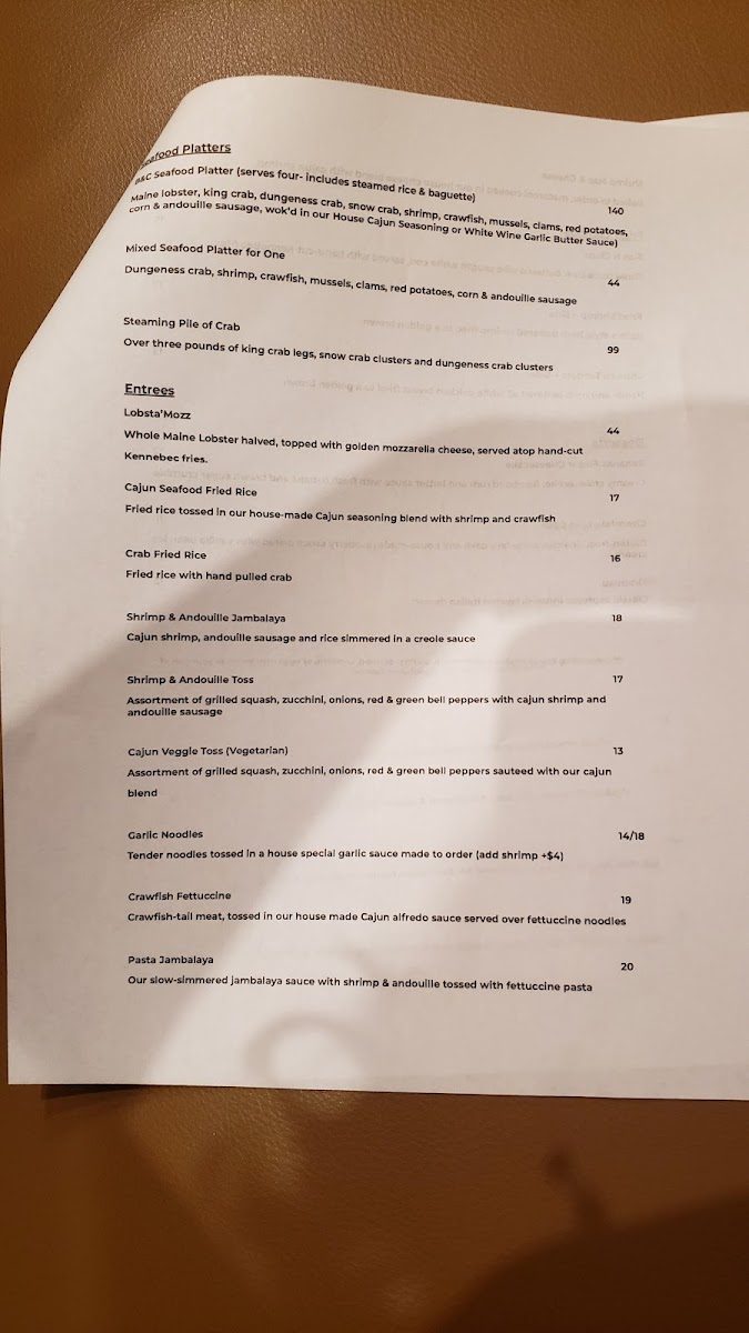 Menu Beer & Claw-2