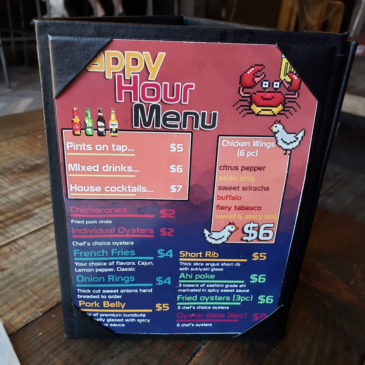 Menu Beer & Claw-4