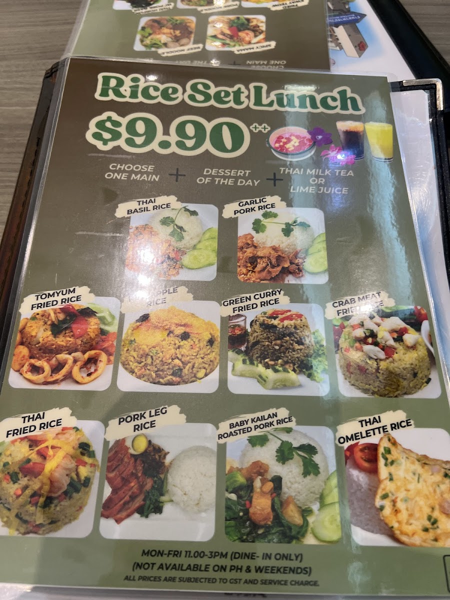 Menu Beerthai House Restaurant @ Kitchener Road-6