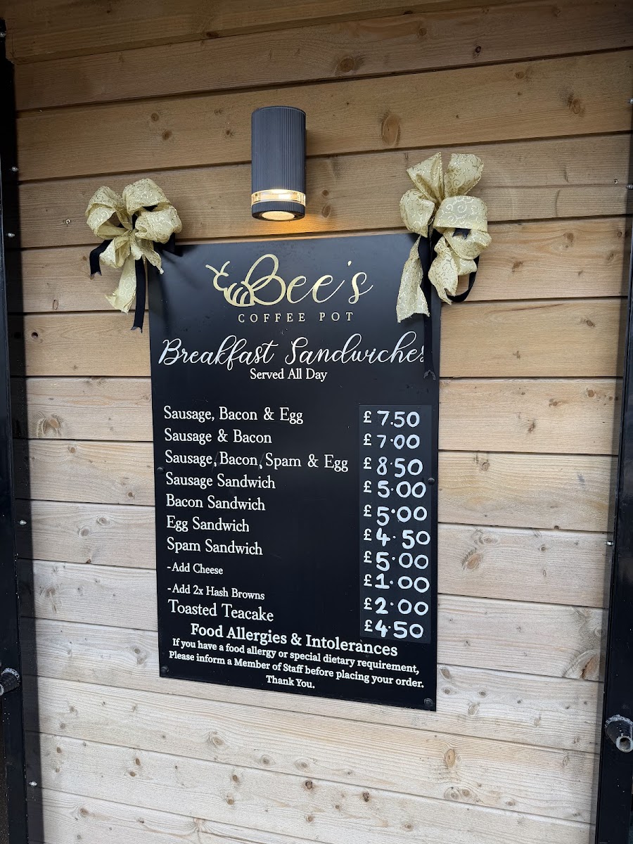 Menu Bee's Coffee Pot-3