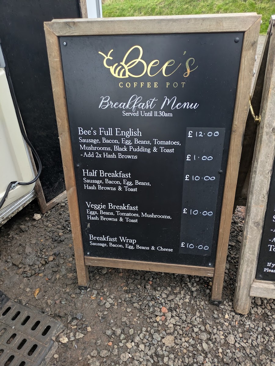 Menu Bee's Coffee Pot-8