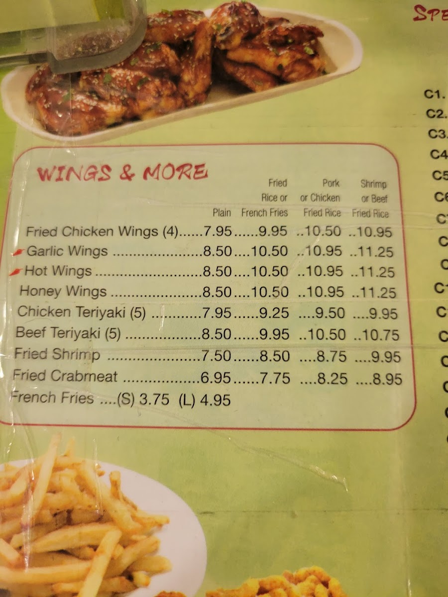 Menu Bei Jing Chinese Restaurant-4