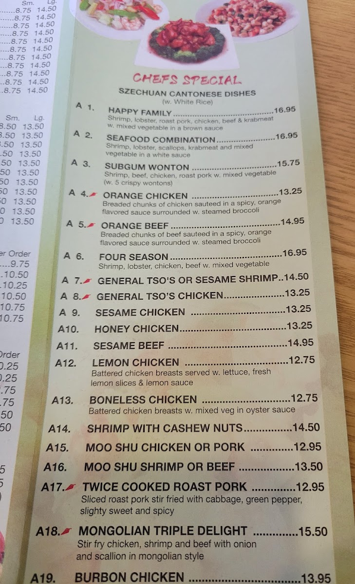 Menu Bei Jing Chinese Restaurant-6
