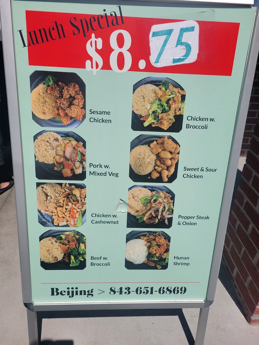 Menu Bei Jing Chinese Restaurant-8