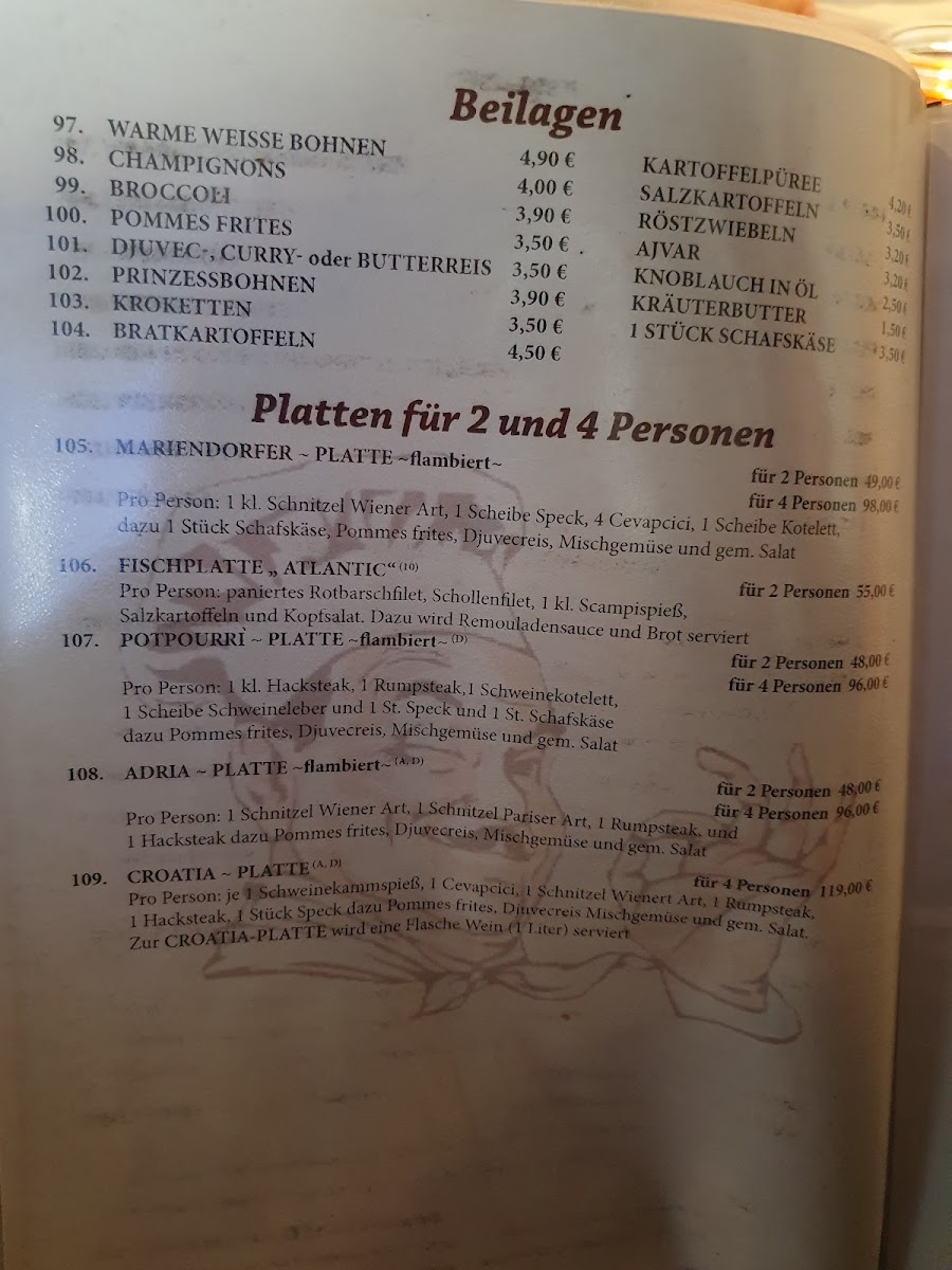 Menu Bei Radi-1