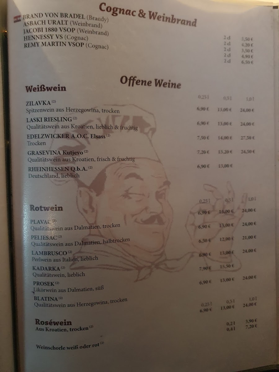 Menu Bei Radi-4