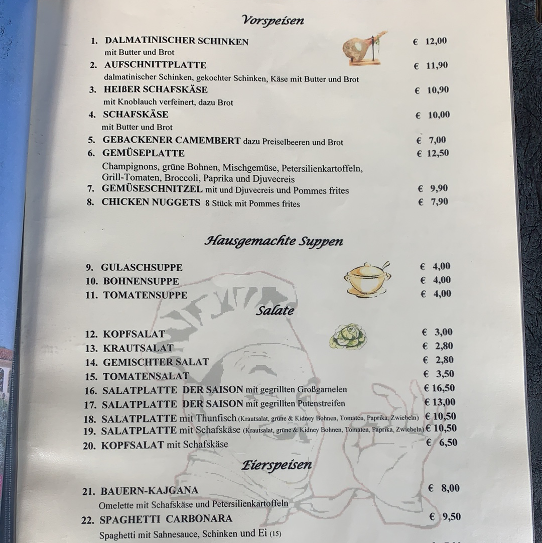 Menu Bei Radi-6