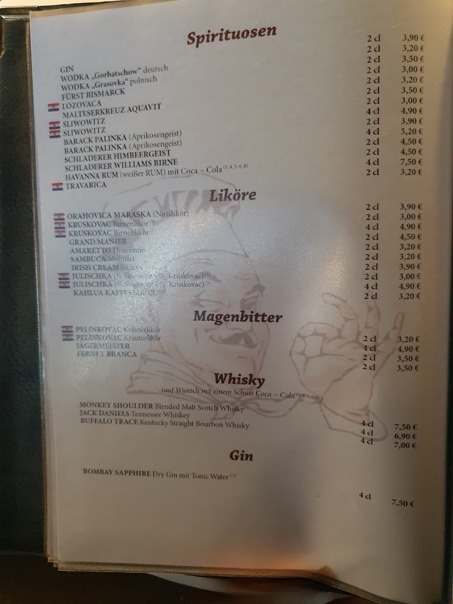 Menu Bei Radi-7