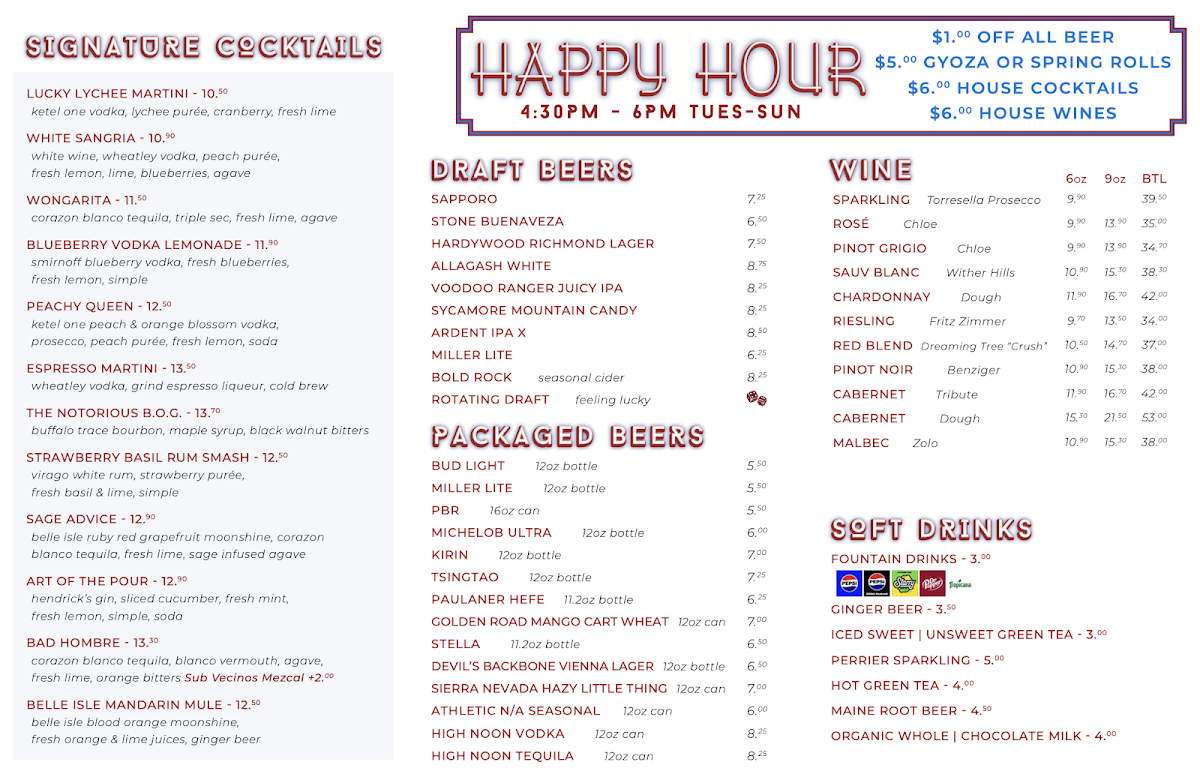 Menu Beijing On Grove-6