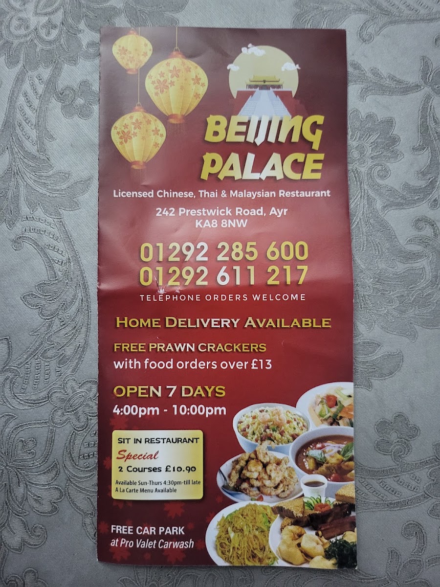 Menu Beijing Palace-6