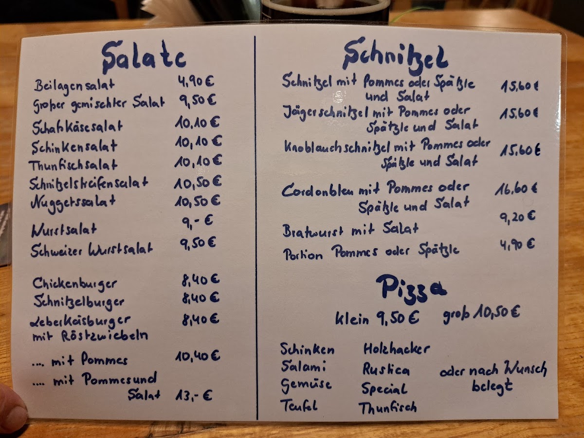 Menu Beim Pius - Gasthaus-3