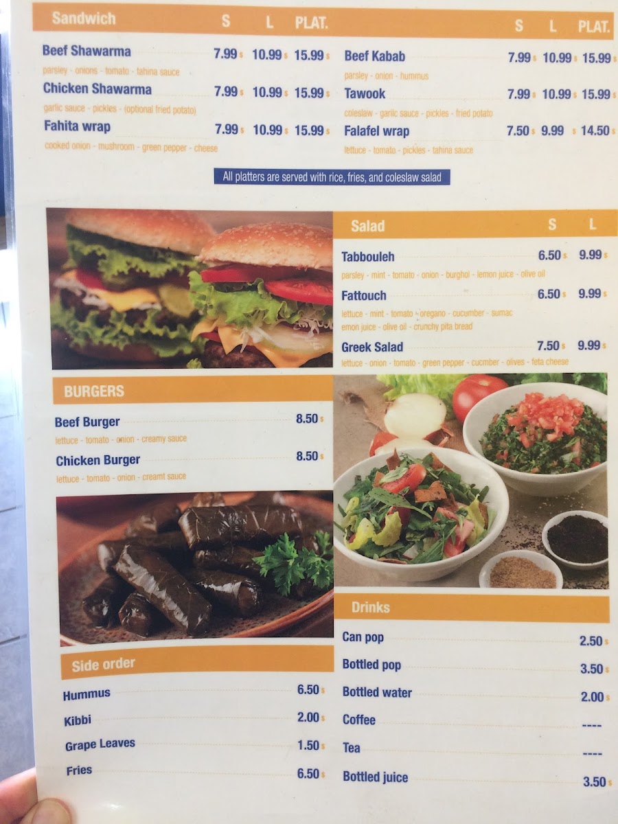 Menu Beirut Shawarma And Kabab (Halal Food)-2