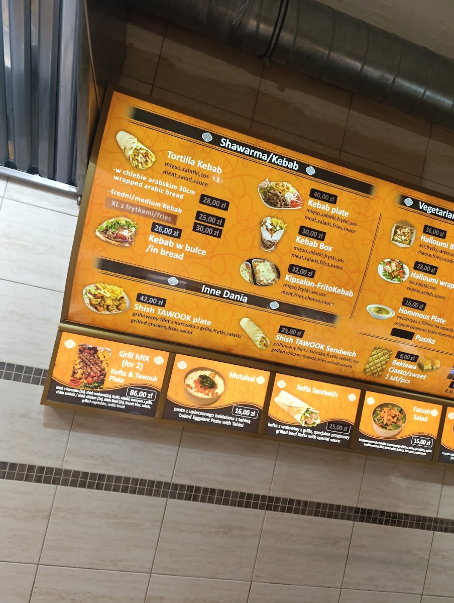 Menu Beirut Shawarma Kebab & Falafel Krakow-5